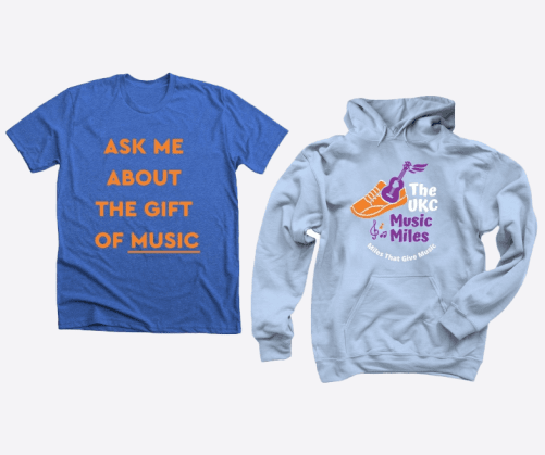 T-shirt and a pullover hoodie