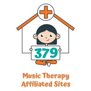 Clip art graphic of a child holding a sign that reads: "379 Kids received a uke in 2025"